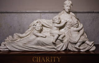 Charity statue