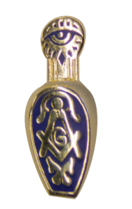 Pennsylvania Masonic Widow's Guild Slipper Pin