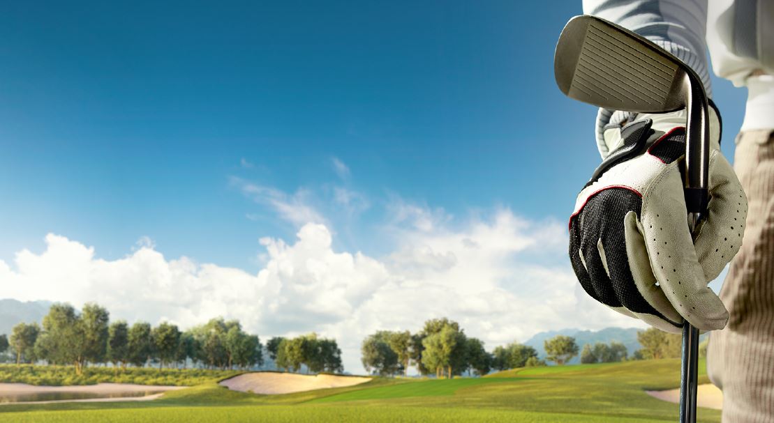 Golfer Closeup