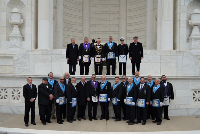 Group photo at Arlington National Cemetery