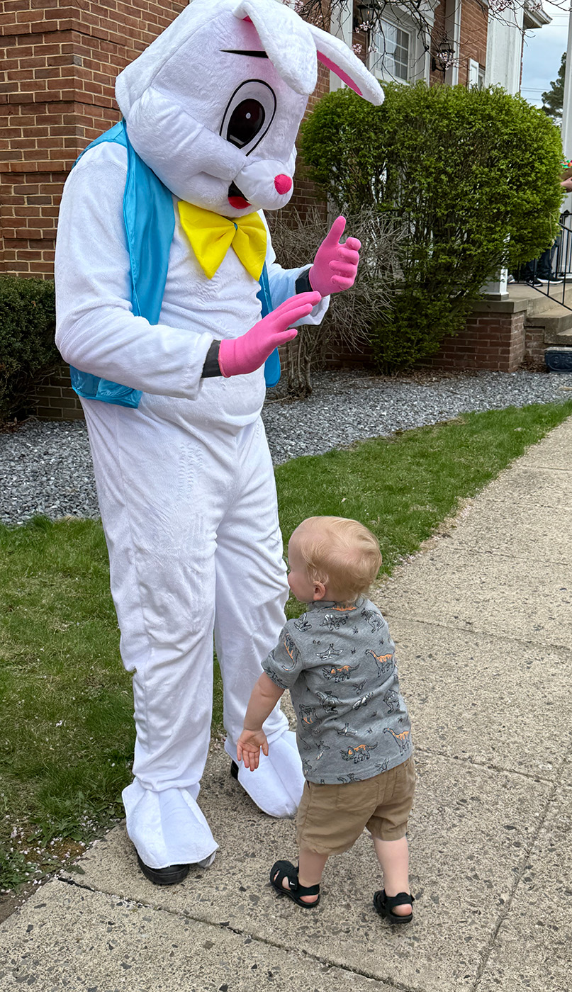 IMG_3912 Little boy with Easter Bunny