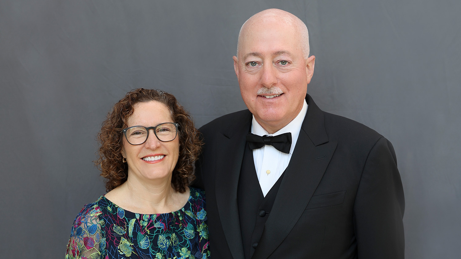 Portrait of Mr. Brink and his wife
