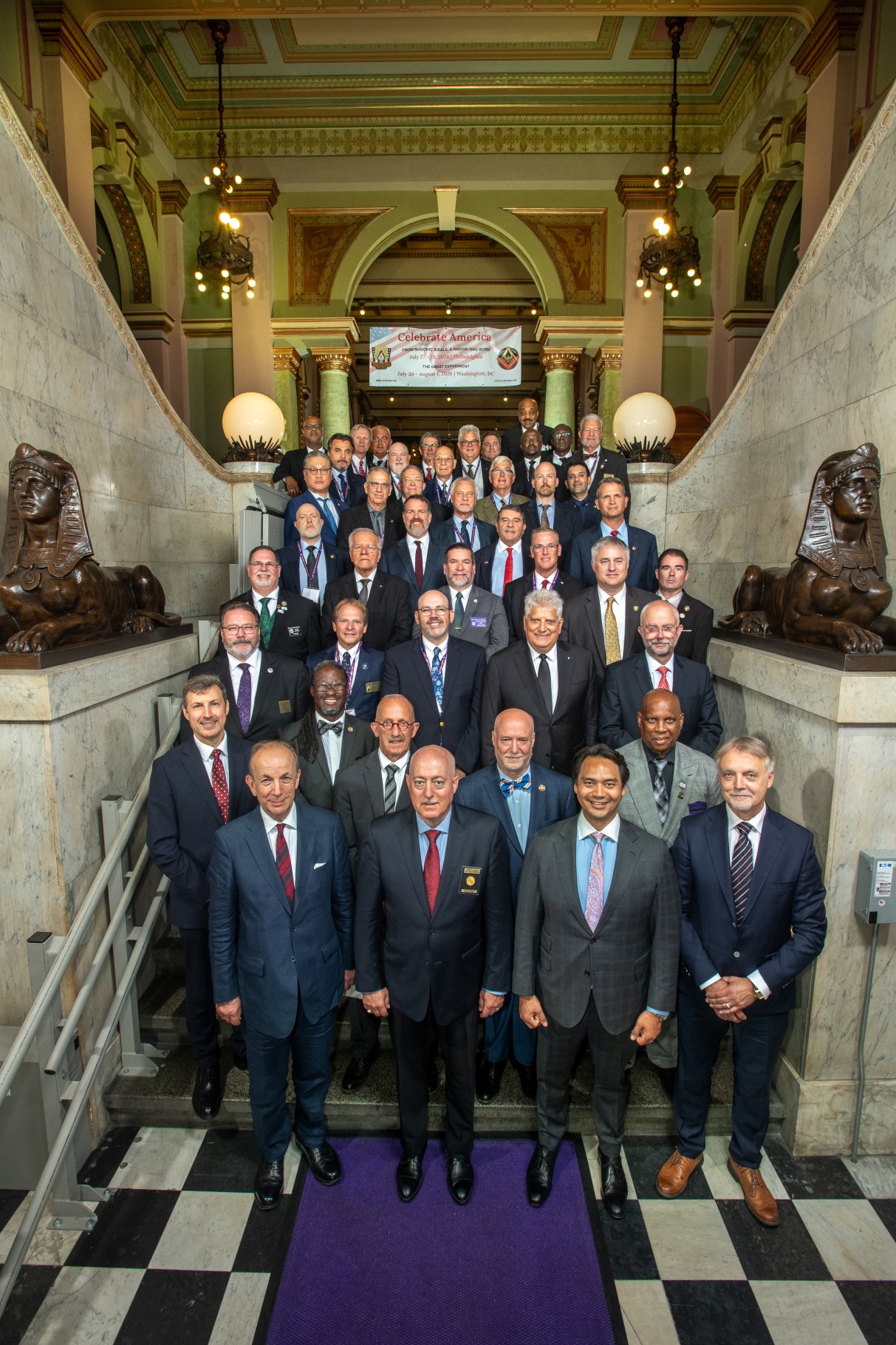 Retrospective: America 250 in Philadelphia, July 27–28, 2026 Masonic leaders, Brethren and guests